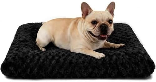 Dog Bed Medium Size, Plush Washable Pet Bed Mat, Dog Crate Bed 29"x21" by Unknown