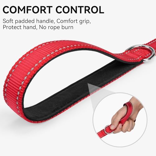 Joytale Reflective Dog Leash for Small Dogs, 6 FT x 3/4" - Image 3