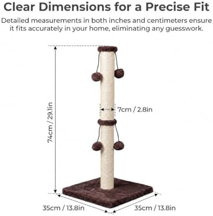 Dimaka Cat Scratching Post, Cat Scratcher - Image 2