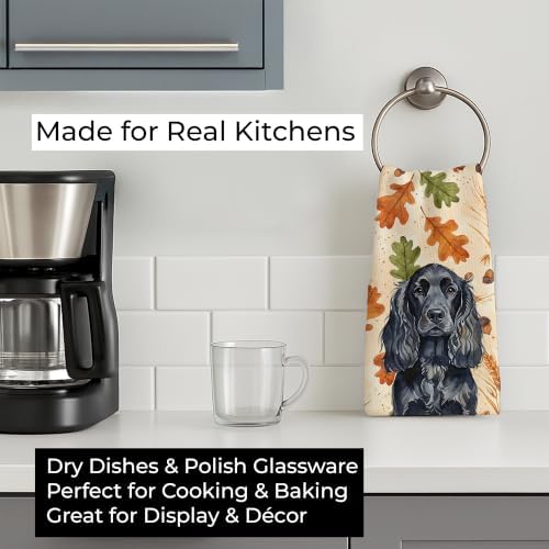 Caroline's Treasures English Cocker Spaniel Dogs Kitchen Towel 15x25 in - Image 3