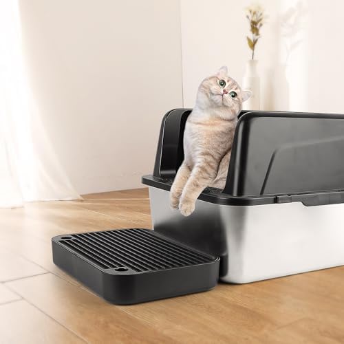 Cat Litter Box Step, Litter Box Ramp Catcher - Image 5
