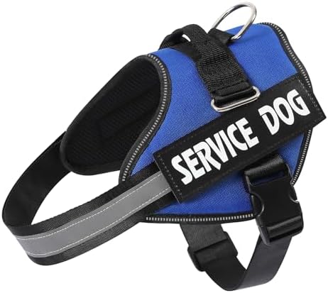 MUMUPET Service Dog Harness, No Pull & Reflective Pet Vest by mumupet