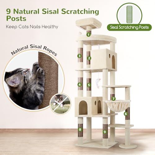 Globlazer Giant Cat Tree for Indoor Large Cats - Image 5