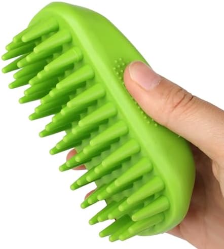 Dog Bath Brush Pet Silicone Shampoo Brush by Yintoper