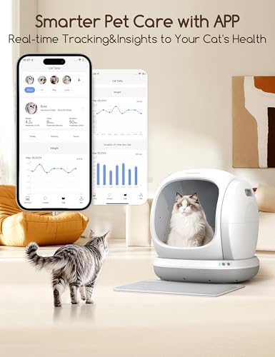 Meowant 75L Extra Large Automatic Litter Box Self Cleaning - Image 2