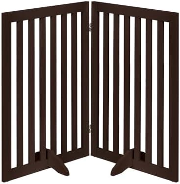 unipaws 36”H Free Standing Pet Gate by unipaws