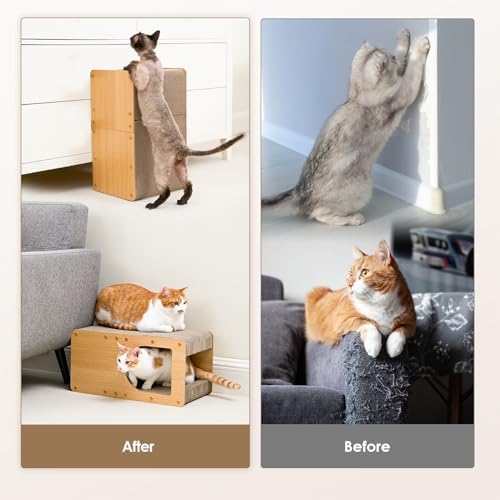 EHEYCIGA Cardboard Cat Scratcher House, 20-Inch Cat Scratch pad - Image 3