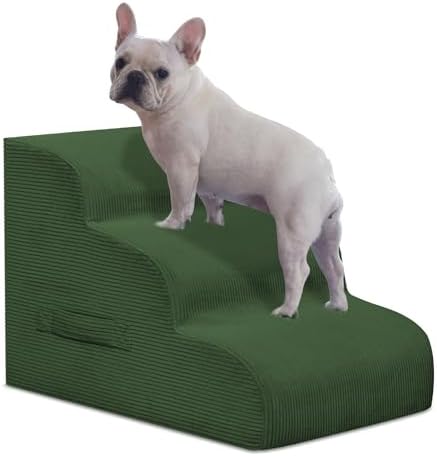 Mesa Lemon 3 Step Dog Stairs Pet Ramp by MesaLemon