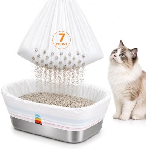 Sifting Litter Box Liners, 37 x 18 In by Amasiver