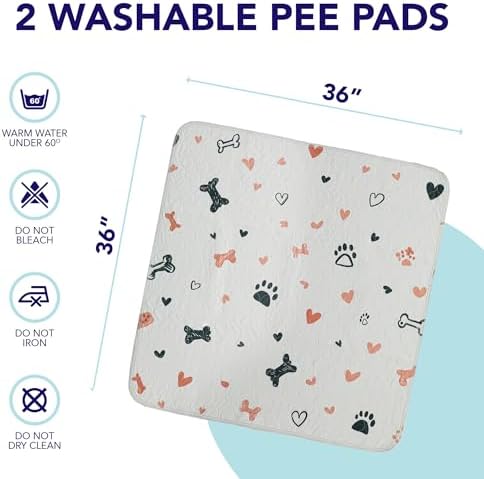 PUPIBOO Washable Pee Pads for Dogs and Cats - Image 3