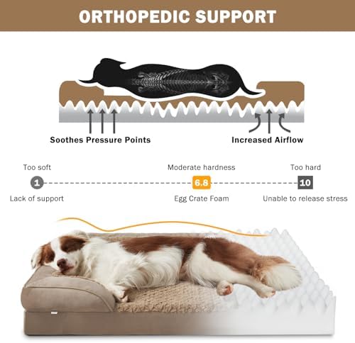 INVENHO Jumbo Orthopedic Dog Bed - Image 2