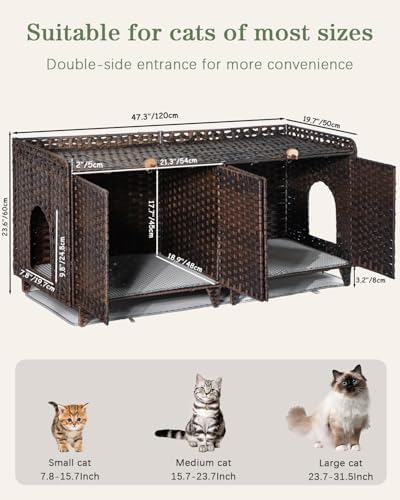 SETVSON Cat Litter Box Enclosure - Image 5