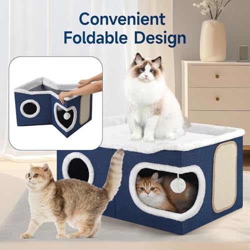Shikha Extra Large Cat House Bed - Image 6