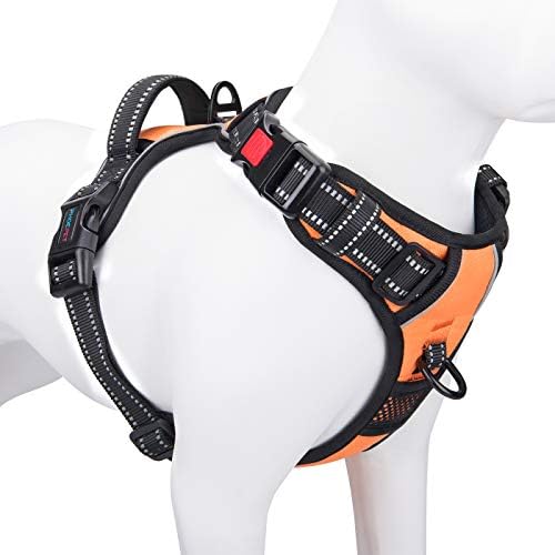 PHOEPET No Pull Dog Harnesses for Small Dogs Reflective Adjustable by PHOEPET