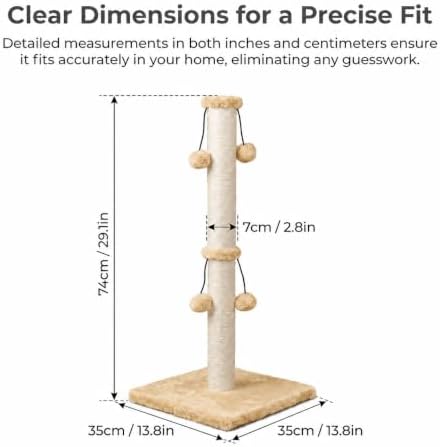 Dimaka Cat Scratching Post, Cat Scratcher - Image 2