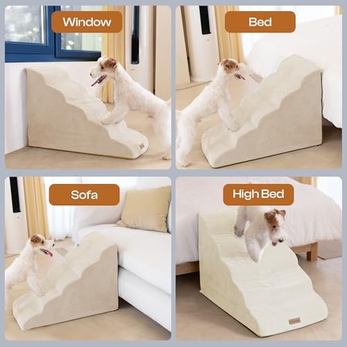 Miorun Extra Wide Dog Stairs for Large Dogs - Image 5