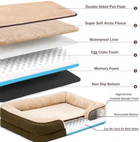 Orthopedic Memory Foam Dog Bed - Image 3