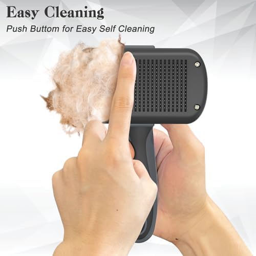 Dipoo Self-Cleaning Deshedding Brush - Image 3