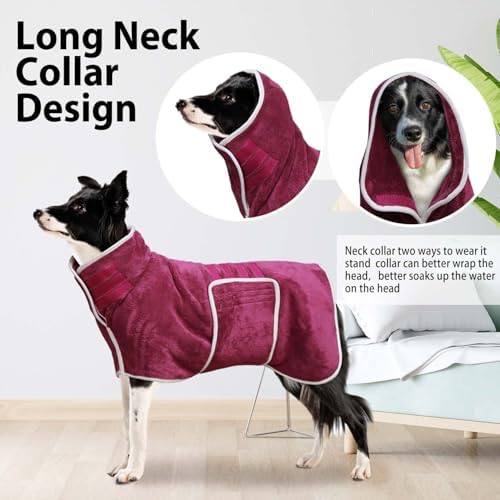 Dog Bathrobe Drying Coat - Image 3