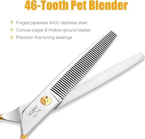 JASON Dog Grooming Thinning Scissors - Image 2