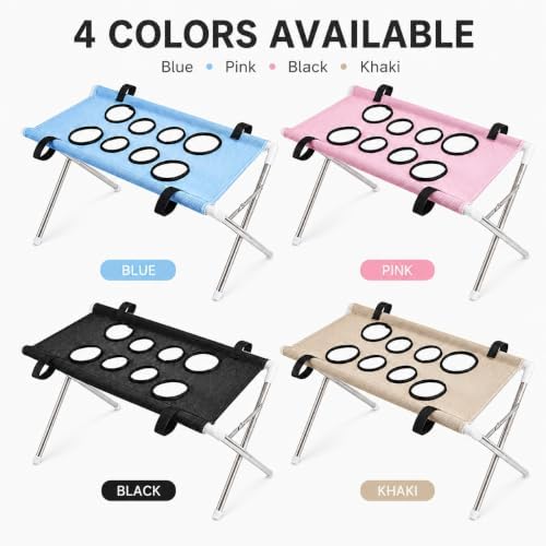 Dog Bath Hammock with Stand, Foldable Grooming Table - Image 2