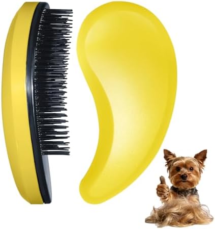 Small Dog Brush, Skin-friendly Soft Bristles by MAEELOU