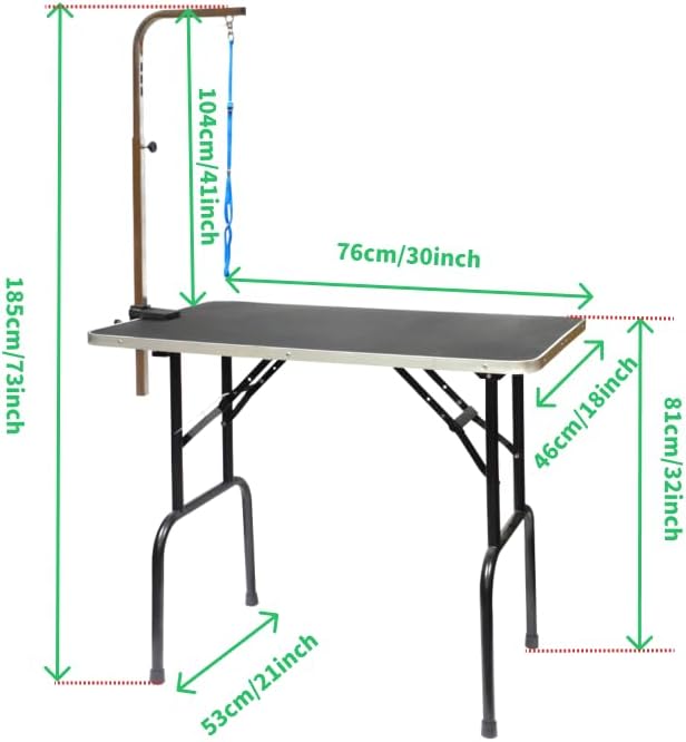 30-inch Foldable Dog Grooming Table - Image 3