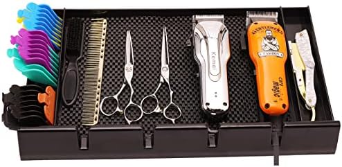 Barber Clipper Tray Organizer, Corded Clippers Holder by ZIBARBER
