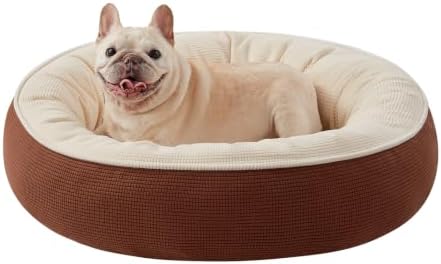 30 inches Soft Touch Fleece Donut Dog Bed by BedStillLoveStill