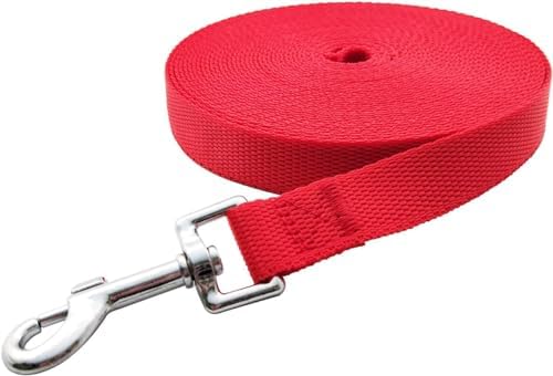 Nylon Training Dog Leash for Small Medium Large Dogs, 15ft 20ft 30ft 50ft 100ft - Image 3