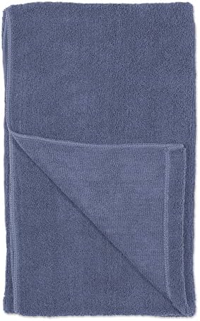 Bone Dry Pet Grooming Microfiber Towel, Embroidered Collection, Stonewash Blue - Image 3