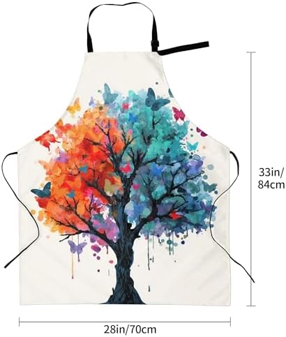 Art Apron with Pocket for Women Men - Image 4