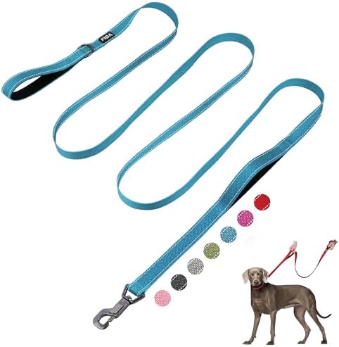 Fida 10 FT Heavy Duty Dog Leash, Dual Padded Handles by Fida