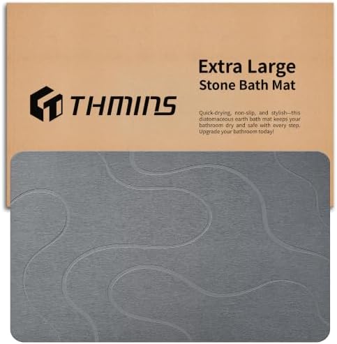 THMINS Stone Bath Mat by THMINS