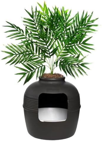 Good Pet Stuff Original Hidden Litter Box Planter, Decorative Cat Litter by TheGoodPetStuffCompany