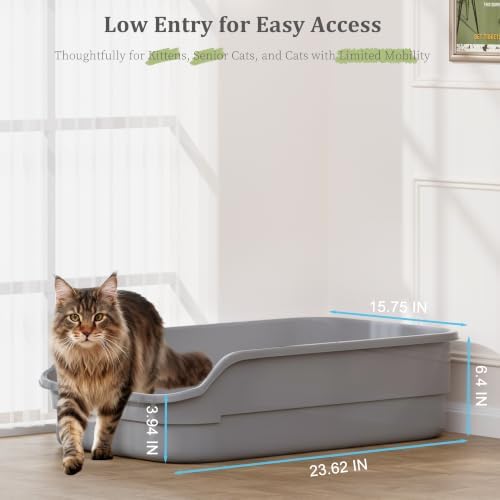 Vealind Extra Large Cat Litter Box - Image 2