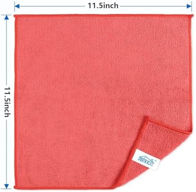 HOMEXCEL 100PK Microfiber Cleaning Cloth, Cleaning Rag - Image 7