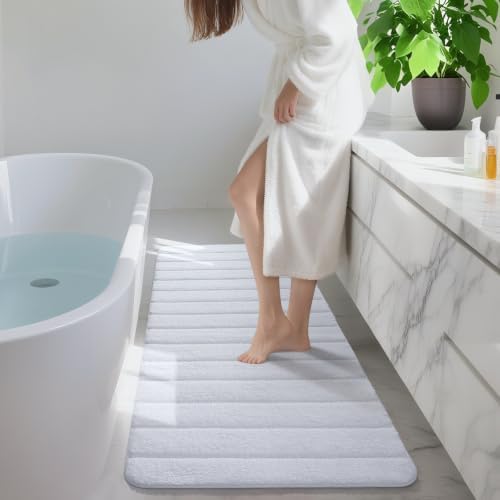 AROGAN Luxury Bathroom Rugs 24x36 Inch，Thick Soft Bath Rug Non Slip - Image 3
