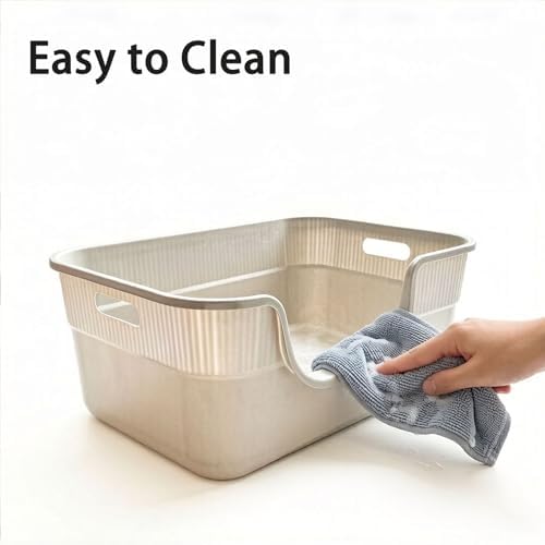 Large Cat Litter Box with High Sides - Image 6