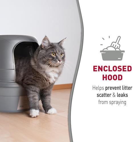 Nature's Miracle Hooded Flip Top Cat Litter Box - Image 6