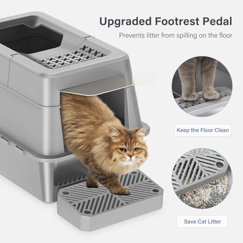 Aphyxen XL Stainless Steel Litter Box - Image 6