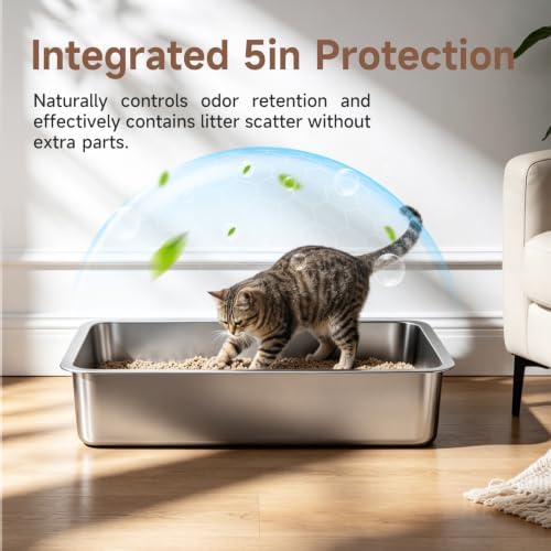 Stainless Steel Cat Litter Box - Image 2