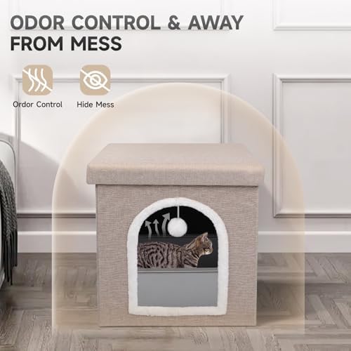 Shikha Hidden Cat Litter Box Enclosure - Image 4