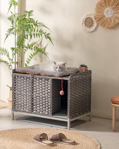 SETVSON Cat Litter Box Enclosure Furniture - Image 6