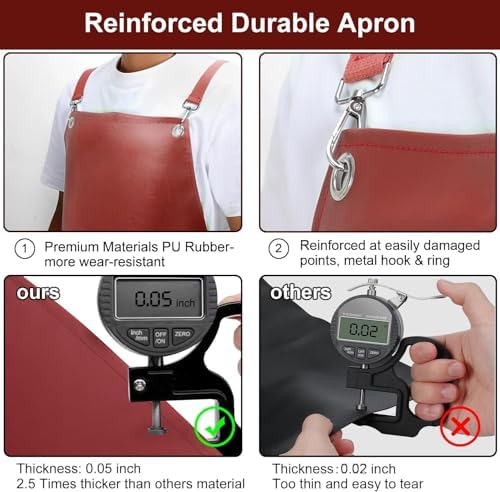 SHEOMERN Waterproof Rubber Aprons - Image 4