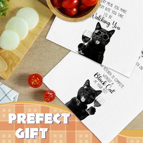 Cat Kitchen Towels Decor Set of 2 - Image 5