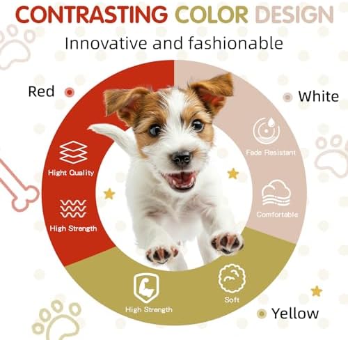 Tri-Color Dog Harness, Adjustable, No Pull, Easy Walk - Image 6