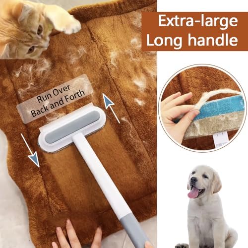14" Long Handle Pet Hair Remover - Image 2