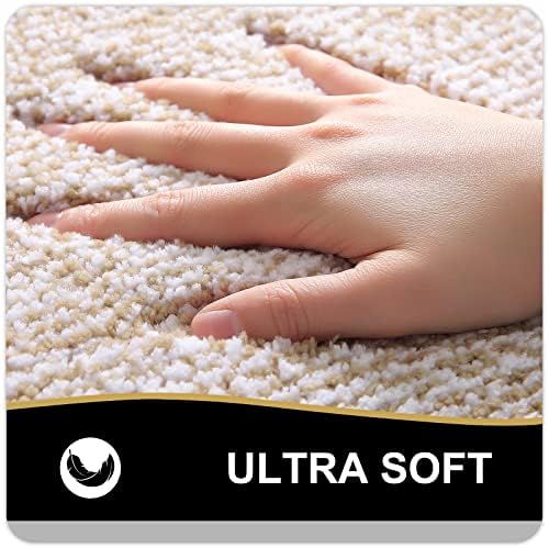 OLANLY Bathroom Runner Rugs 47x24, Long Bath Mats - Image 2