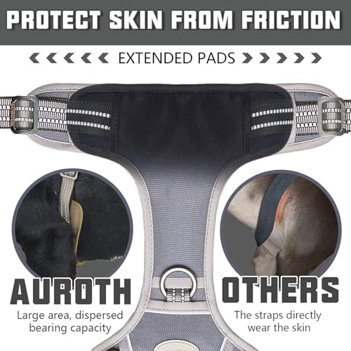 AUROTH Dog Harness for Small Medium Dogs, Tactical No Pull Dog Vest - Image 4